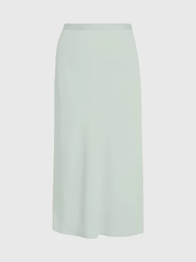 Jupe slim mi-longue en crêpe - CALVIN KLEIN