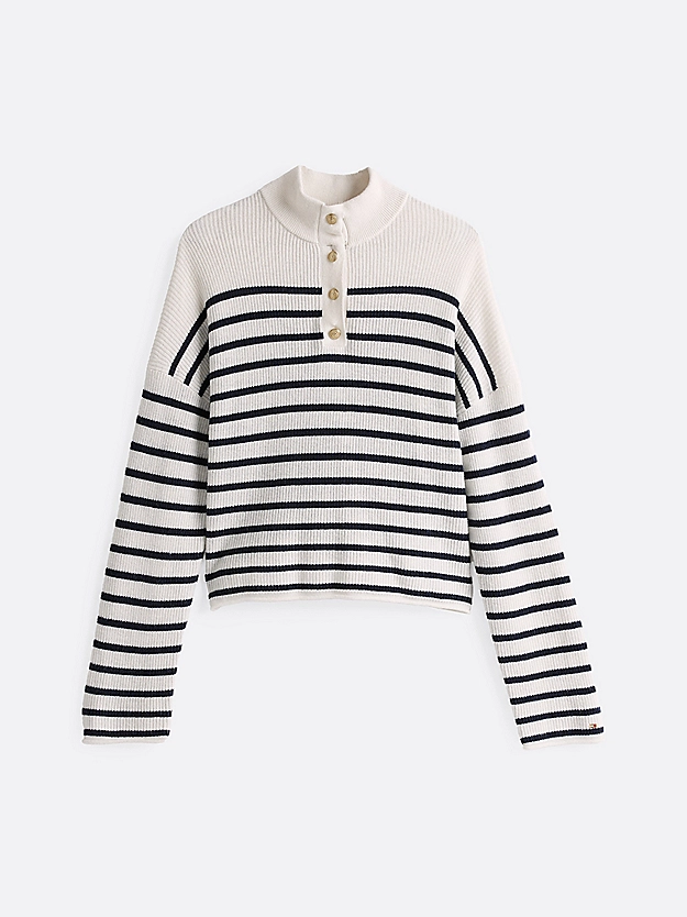 Pull en laine majoritaire - TOMMY HILFIGER