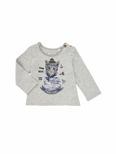 Tee-shirt manche longue chat - IKKS