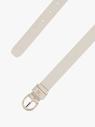 Ceinture Essential en cuir à monogramme TH - TOMMY HILFIGER