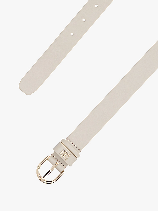 Ceinture Essential en cuir à monogramme TH - TOMMY HILFIGER