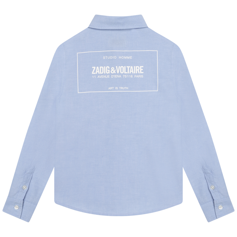 Chemise avec écriture au dos - Zadig&Voltaire