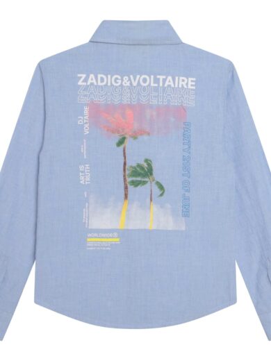 Chemise avec imprimé au dos - IKKS