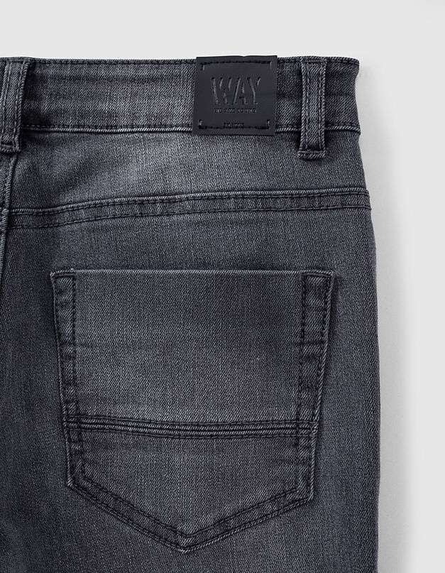 Jeans gris délavé - IKKS