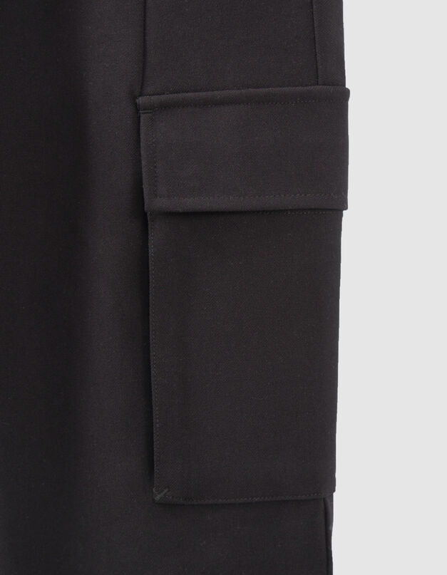 Pantalon noir esprit jogging - IKKS