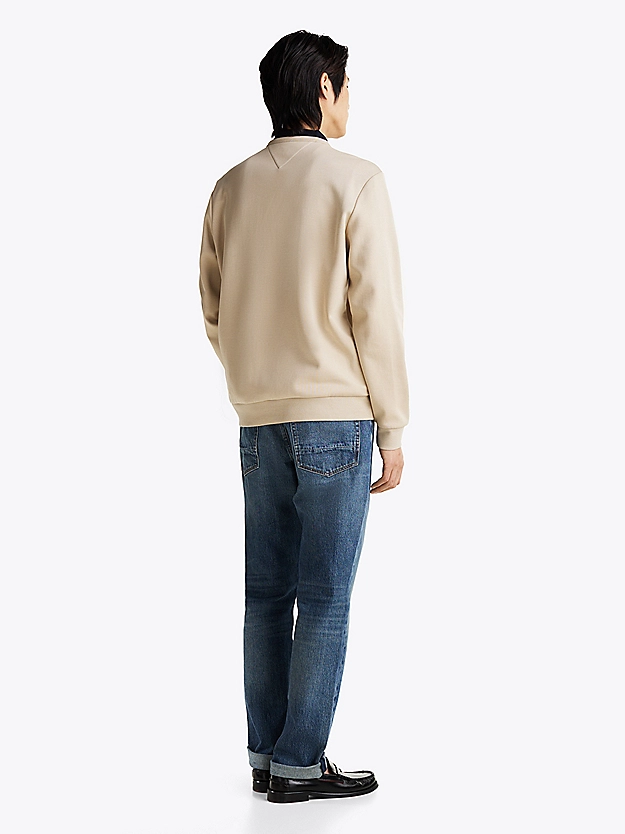 Sweat en maille technique à col ras-du-cou - TOMMY HILFIGER