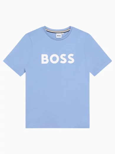 T-shirt manche courte bleu - Hugo Boss