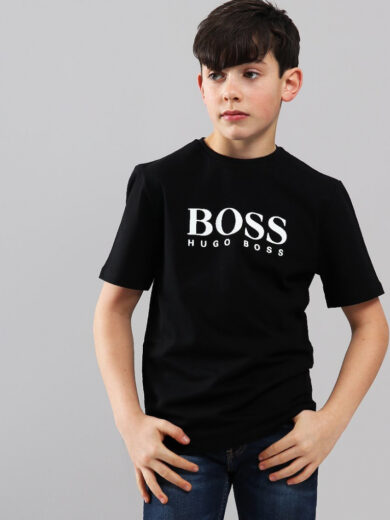 T-shirt manche courte noir - Hugo Boss
