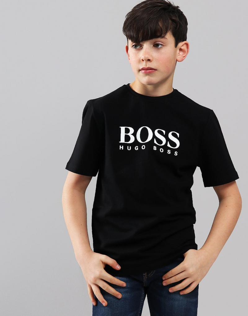 T-shirt manche courte noir - Hugo Boss