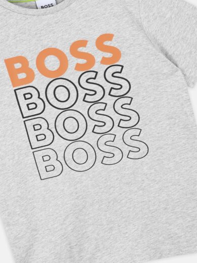 T-shirt manche courte gris - Hugo Boss