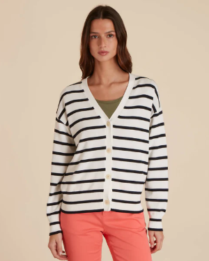 Cardigan à Rayures - VICOMTE A.