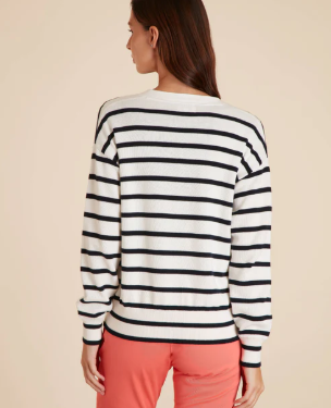 Cardigan à Rayures - VICOMTE A.