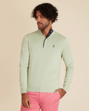 Pull Demi Zippé - VICOMTE A.