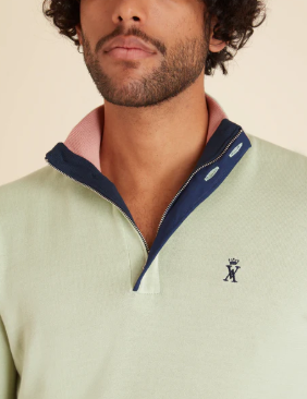 Pull Demi Zippé - VICOMTE A.