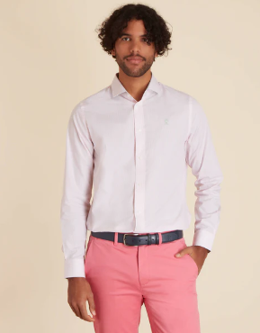 Chemise Regular à Fines Rayures - VICOMTE A.