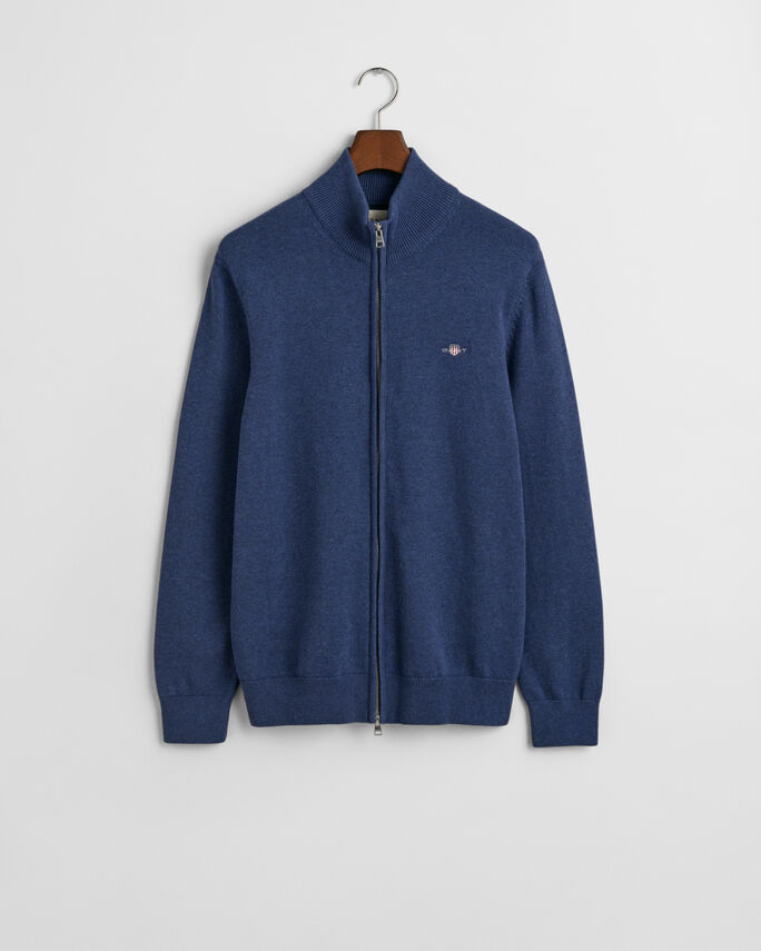 Cardigan zippé Casual Coton - GANT