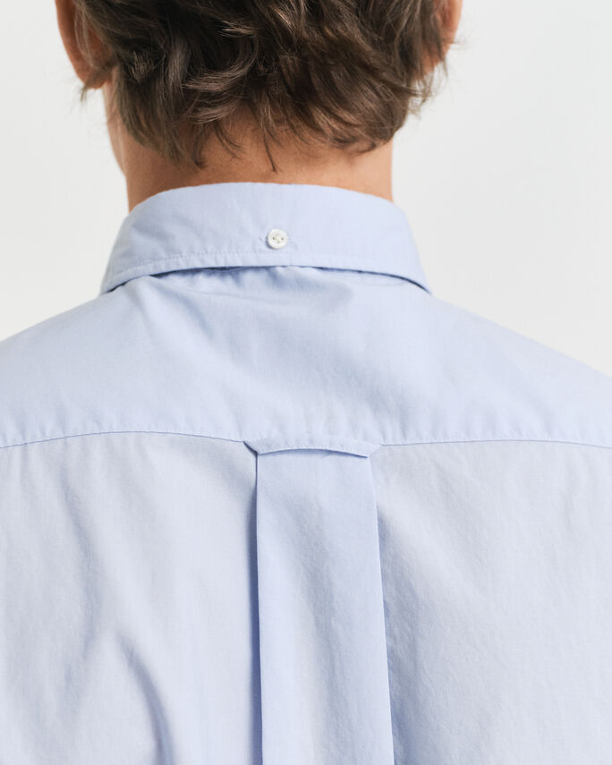 Chemise coupe regular à manches courtes en popeline - GANT