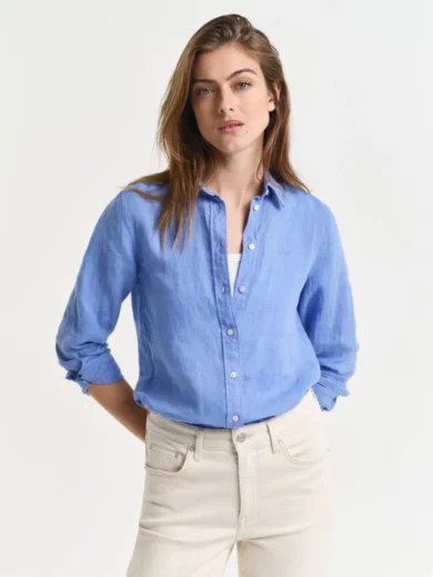 Chemise coupe regular en lin - GANT