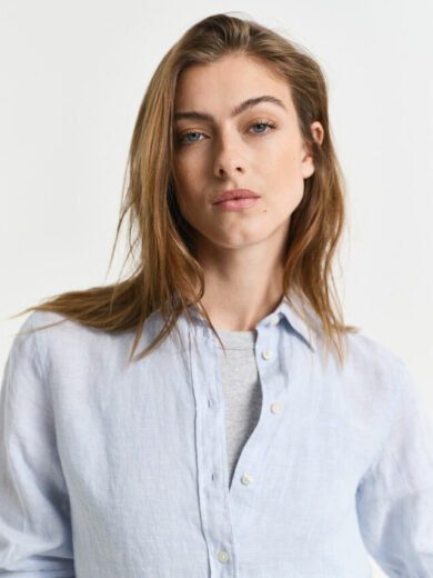 Chemise coupe regular en lin - GANT