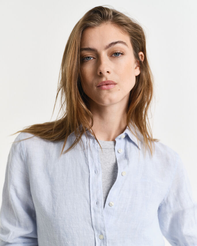 Chemise coupe regular en lin - GANT