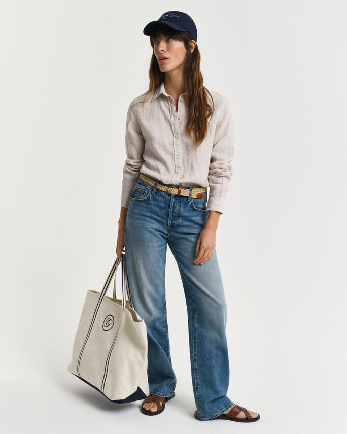 Chemise coupe regular en lin - GANT