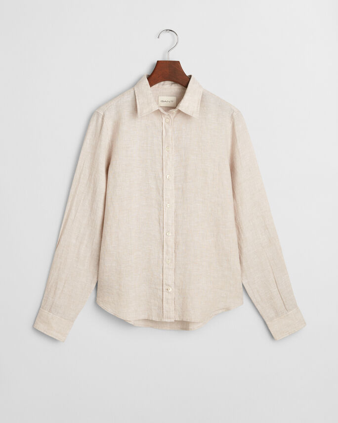 Chemise coupe regular en lin - GANT
