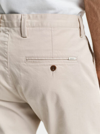 Pantalon chino slim fit en sergé - GANT
