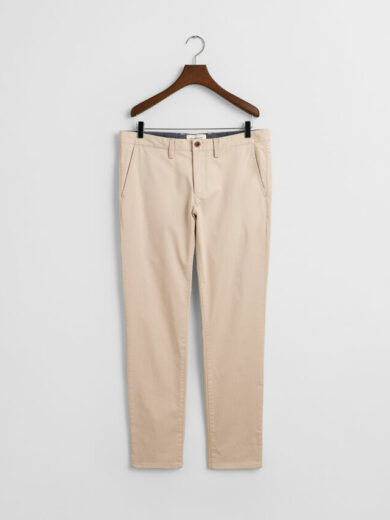 Pantalon chino slim fit en sergé - GANT