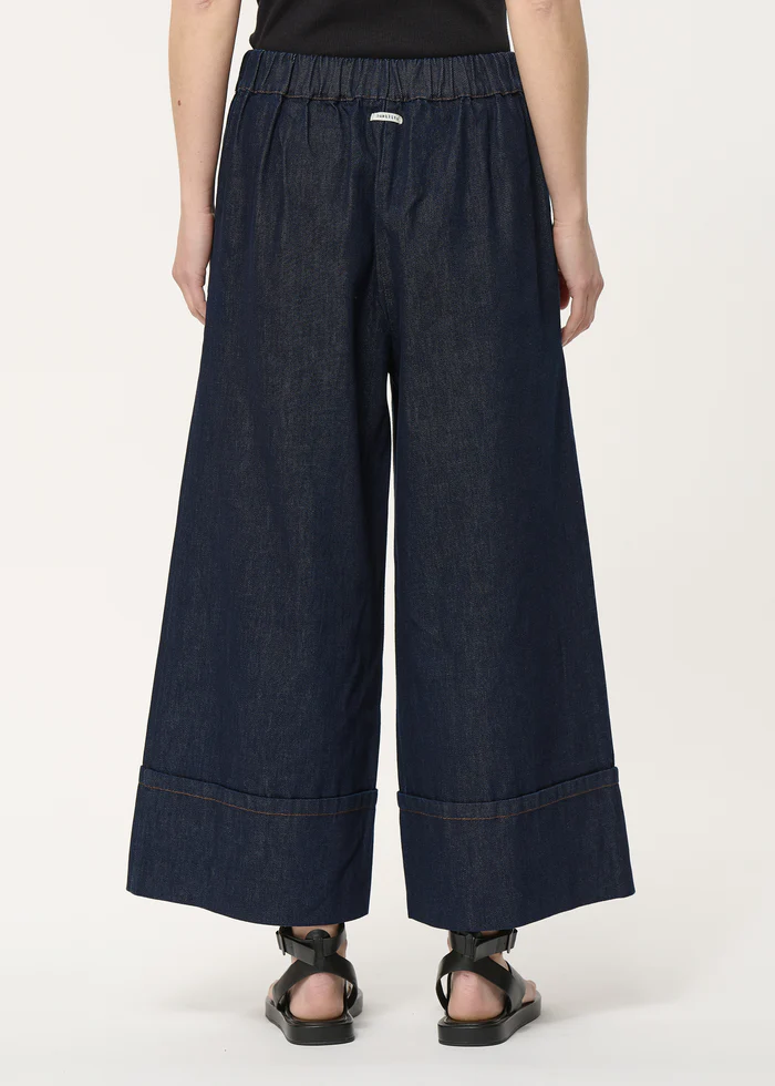 Pantalon large en denim brut longueur - HUMILITY
