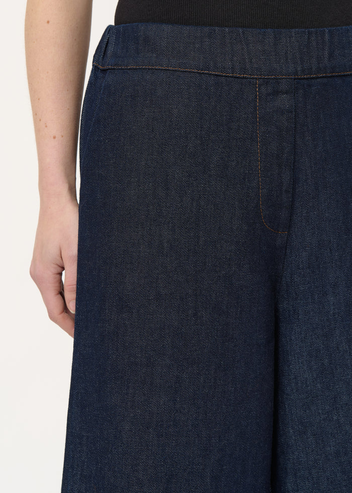 Pantalon large en denim brut longueur - HUMILITY