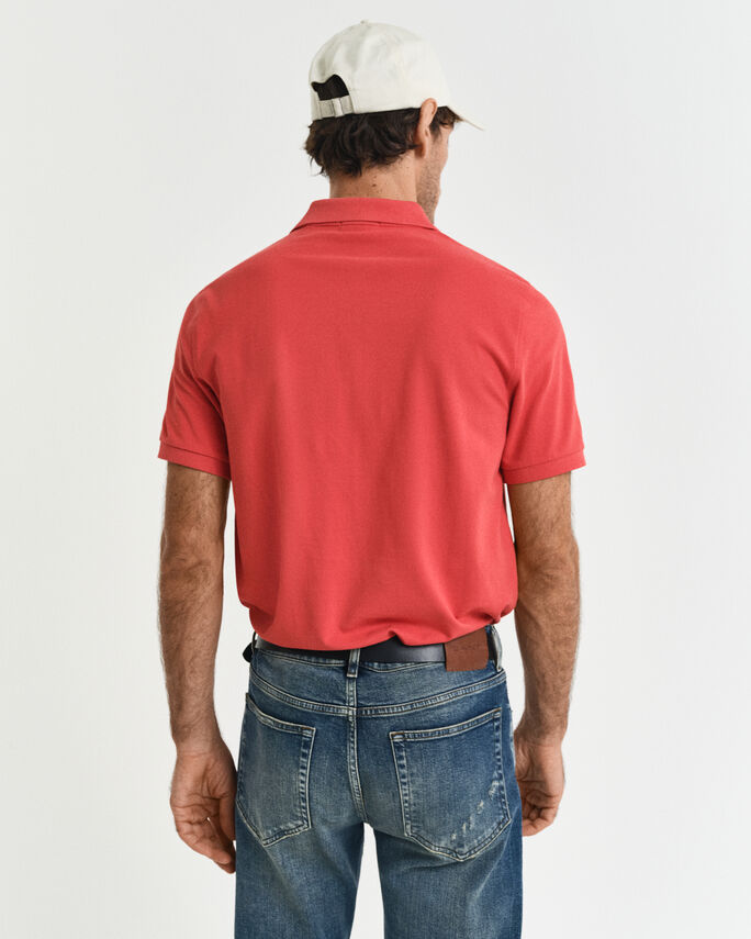 Polo regular fit en coton piqué Shield - GANT