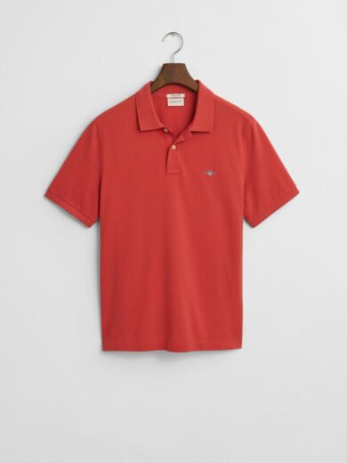 Polo regular fit en coton piqué Shield - GANT
