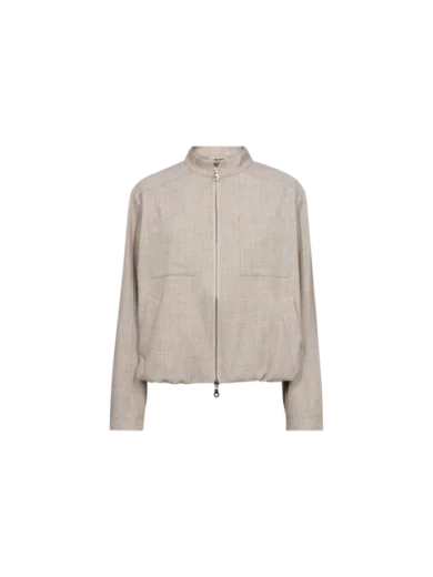 Veste beige à fermeture zippé - MOS MOSH
