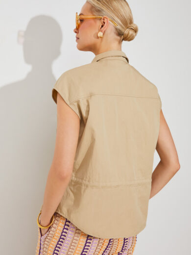 Blouse technique sans manches - SUNCOO