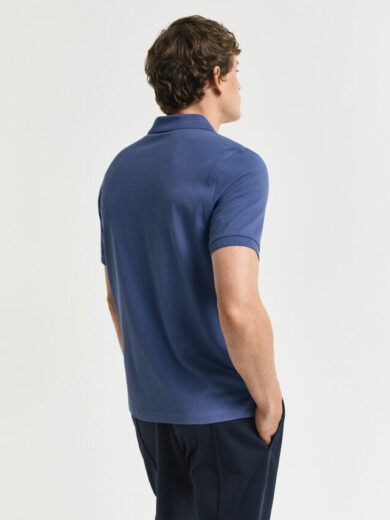 Polo regular fit en coton piqué Shield - GANT