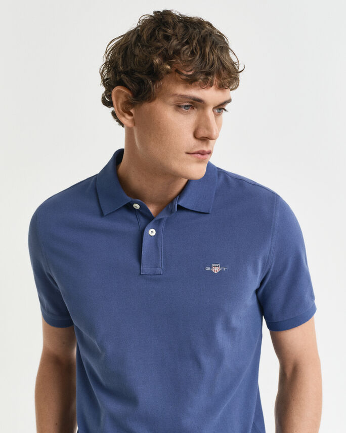 Polo regular fit en coton piqué Shield - GANT