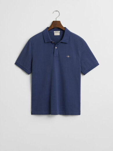 Polo regular fit en coton piqué Shield - GANT