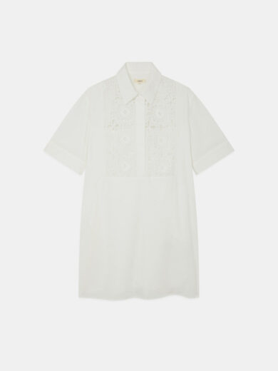 Robe courte à dentelle - SUNCOO