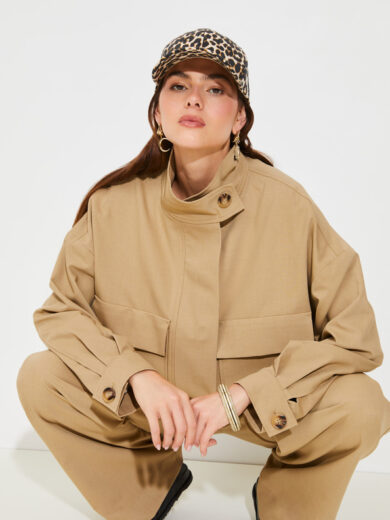 Veste courte oversize - SUNCOO