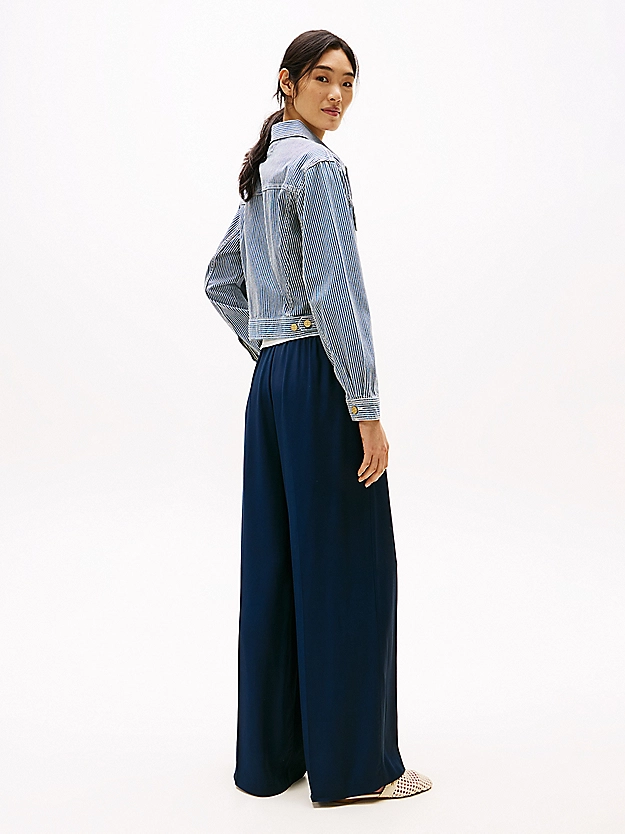Veste oversize en denim à logo - TOMMY HILFIGER