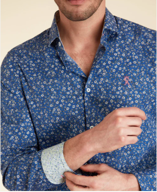 Chemise Clovis Slim Imprimé - VICOMTE A.