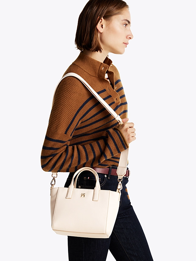 Cabas à bandoulière logo TH - TOMMY HILFIGER