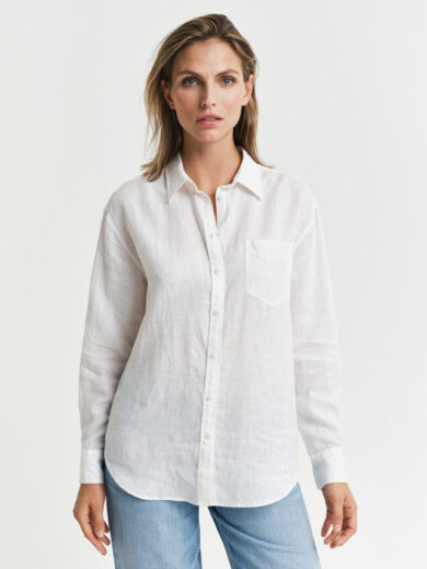 Chemise coupe décontractée en lin - GANT