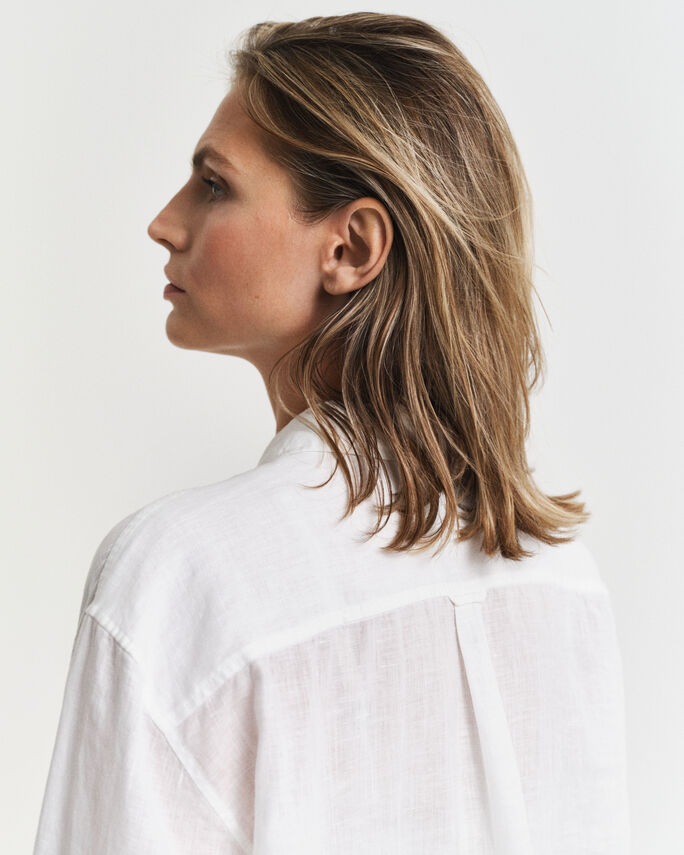 Chemise coupe décontractée en lin - GANT