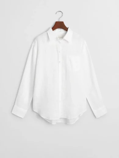 Chemise coupe décontractée en lin - GANT