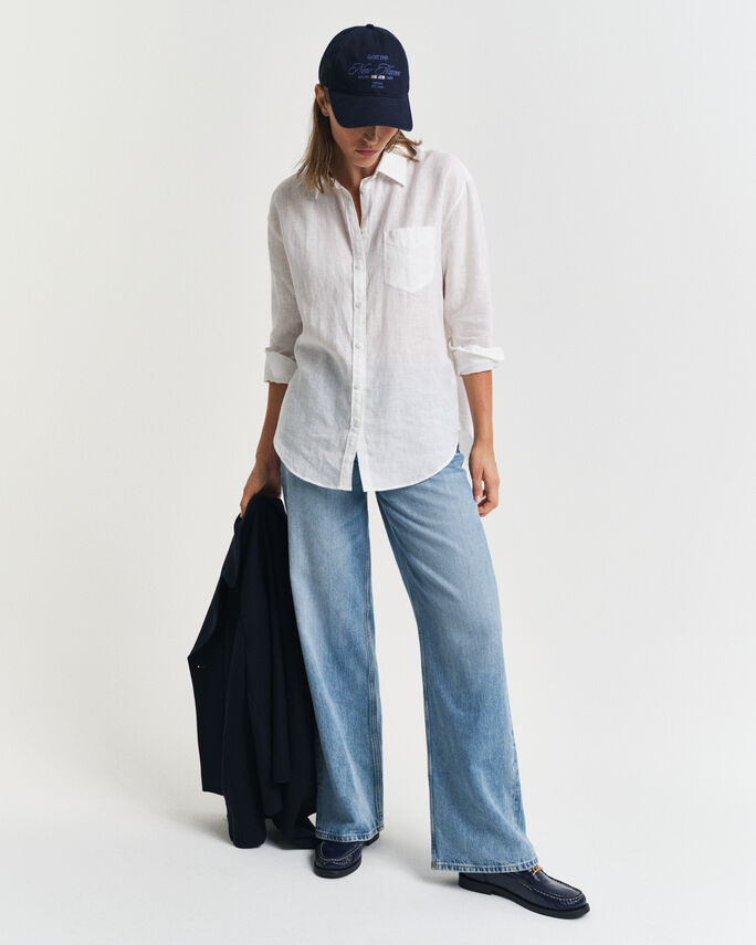 Chemise coupe décontractée en lin - GANT