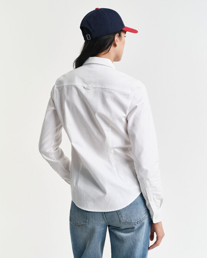 Chemise coupe slim en coton Oxford stretch - GANT
