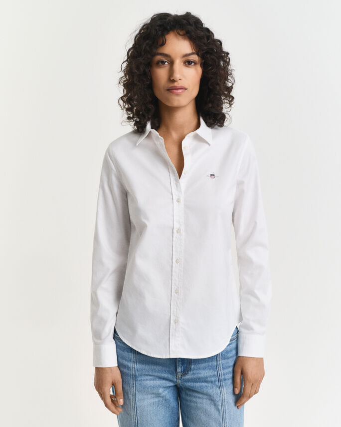 Chemise coupe slim en coton Oxford stretch - GANT