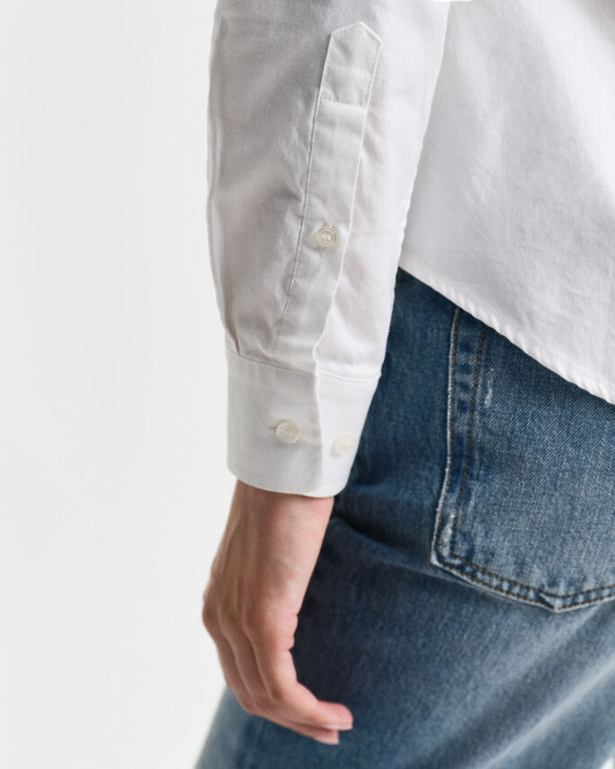 Chemise coupe slim en coton Oxford stretch - GANT