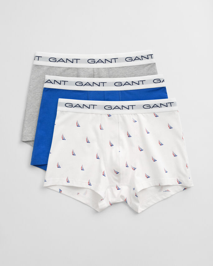 Lot de 3 caleçons à imprimé bateaux - GANT